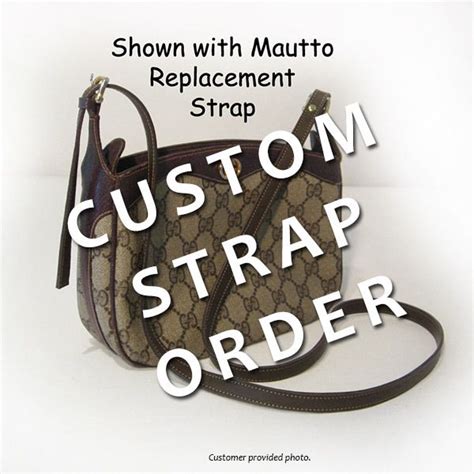 strap for gucci bag|replacement straps for Gucci handbags.